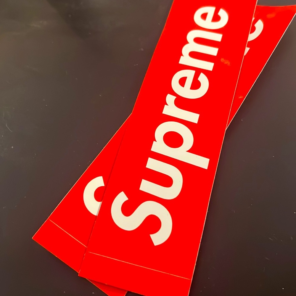 SUPREME Sticker 2pack